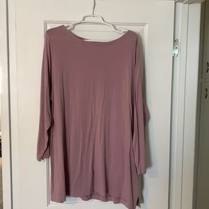 Mauve tunic
